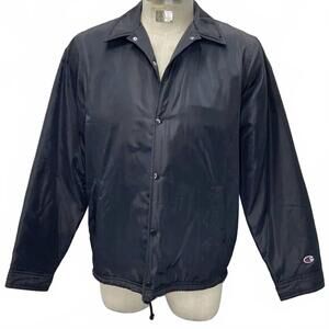 NEW CHAMPION men’s coaches jacket in black
